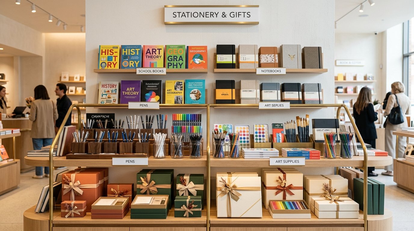 Book Shelves Showcase at Azad Book Depot